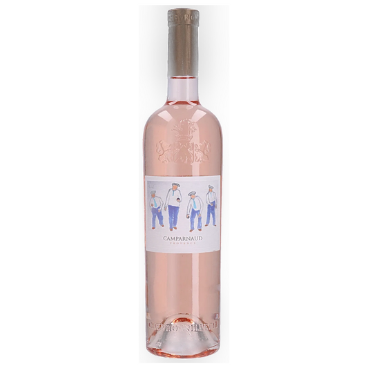 Rosé wijnfles van Chateau Camparnaud