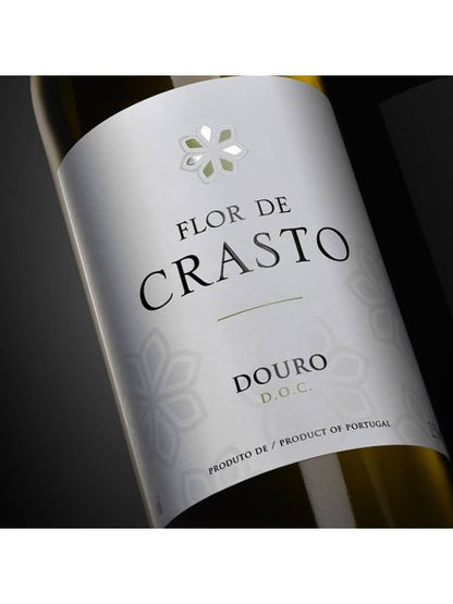 Flor de Crasto logo op fles